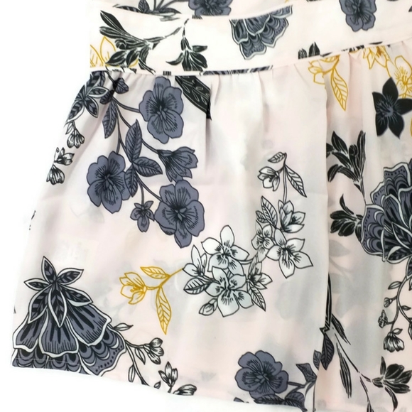 Loft Plus Pink Floral Print Long Sleeve Semi Sheer Blouse Womens Size 22 - Picture 10 of 16